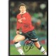 Signed picture of Ole Gunnar Solskjaer in his Norway international strip.